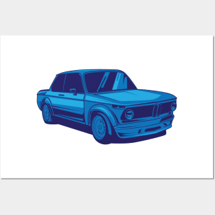 Iconic bmw 2002 turbo Posters and Art